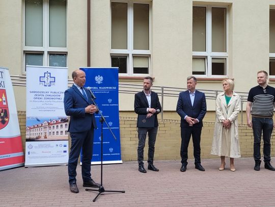 Miejsca, które w Powiecie Płońskim otrzymały wsparcie finansowe ze Skarbu Państwa wizytował Wojewoda Mazowiecki Konstanty Radziwiłł