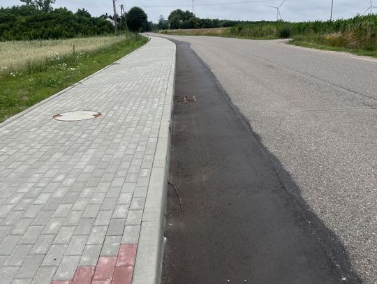 Mieszkańcy Windyk doczekali się chodnika
