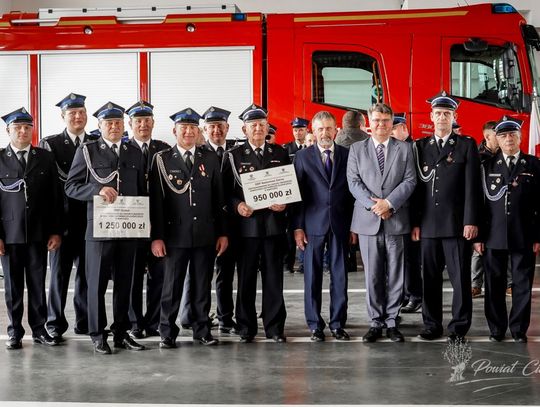 Miliony dla strażaków ochotników z powiatu ciechanowskiego