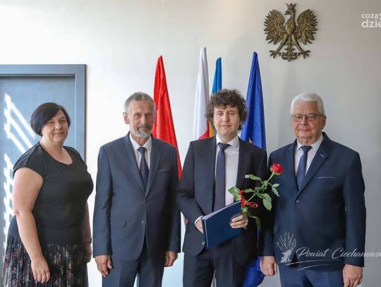 Miłosz Marcysiak (ZS nr 3 w Ciechanowie) nauczycielem mianowanym