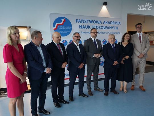 Minister nauki Marcin Kulasek z wizytą w PANS Ciechanów. Padły ważne deklaracje wsparcia
