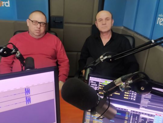 Mirosław Krejpowicz i Marcin Sargalski (Ciech. Centrum Numizmatyczne) - panowie przy (starej) kasie