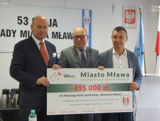 Mława. Ponad milion złotych dla organizacji pozarządowych