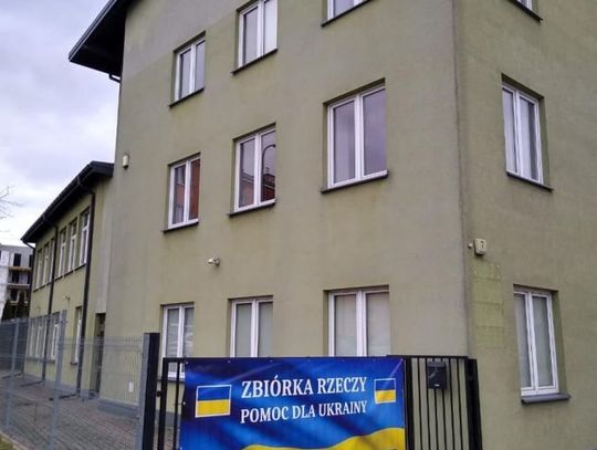 Mława uruchomiła punkt pomocy rzeczowej