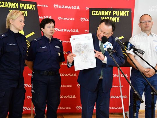 Mława z nowym czarnym punktem wodnym