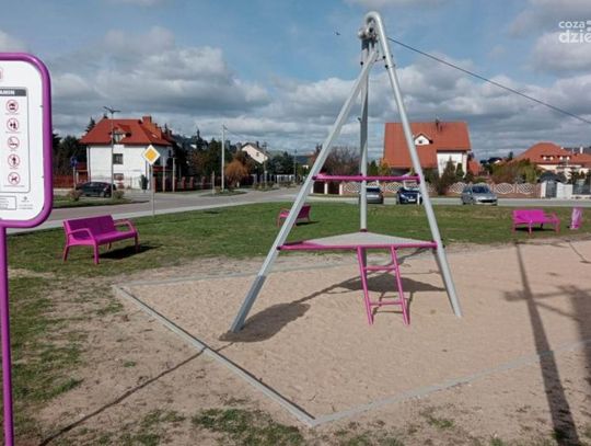 Mławski różowy zakątek