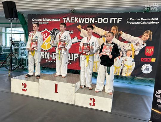 Młodzi zawodnicy Taekwon-do z Ciechanowa zdobywają 21 medali na Pucharze Pruszcza Gdańskiego