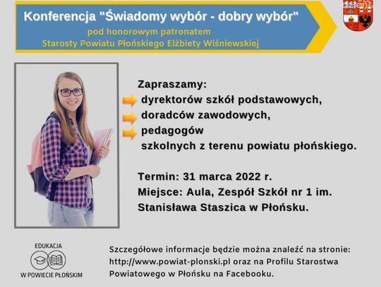 Młodzież i rodzice poznali ofertę edukacyjną szkół ponadpodstawowych powiatu płońskiego