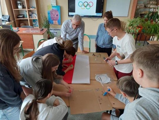 Młodzież z Mławy przygotowuje się do Igrzysk Olimpijskich w Paryżu