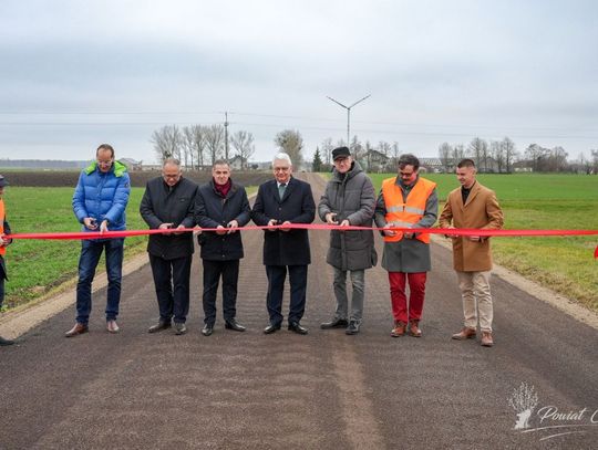 
Modernizacja Drogi Powiatowej Grędzice–Pomorze zakończona. Wstęga przecięta!