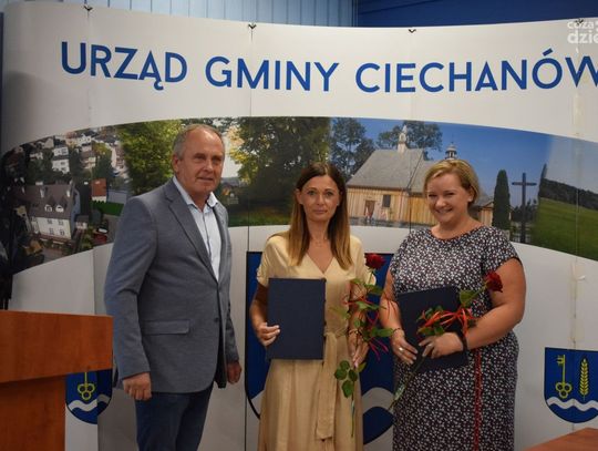 Monika Wolska i Marta Skoneczna (SP w Gumowie) - nauczycielki mianowane