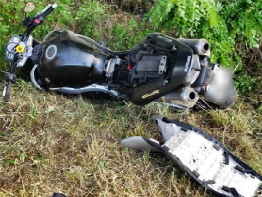 Motocyklista stracił życie, kierował pomimo zakazu