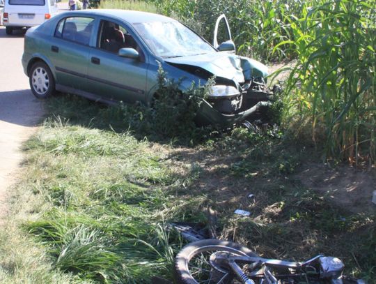 Motorowerzysta zginął pod Płońskiem