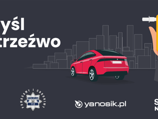 Myśl Trzeźwo za kółkiem – akcja na Sylwestra i karnawał