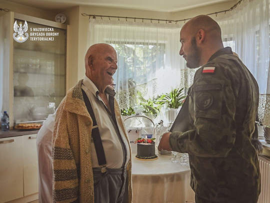 Niezwykły jubileusz w Markach. Powstaniec Warszawski Tadeusz Wojciechowski skończył 100 lat Niezwykły jubileusz w Markach. Powstaniec Warszawski Tadeusz Wojciechowski skończył 100 lat