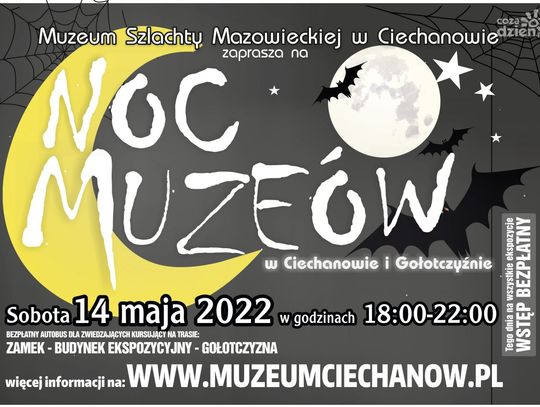 Noc Muzeów w Ciechanowie i Gołotczyźnie