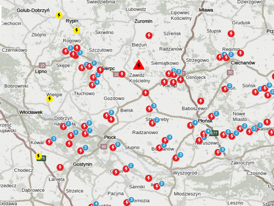Nocne burze znów nie oszczędziły mieszkańców