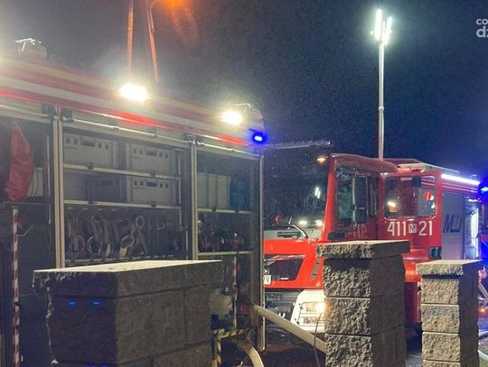 Nocny pożar w Chruszczewie, znamy szczegóły