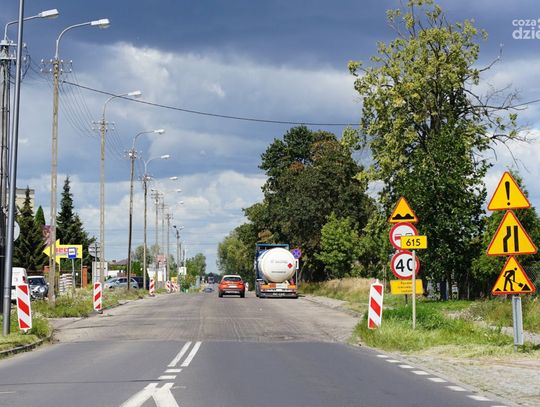Nowa nawierzchnia na ul. Mławskiej w Ciechanowie