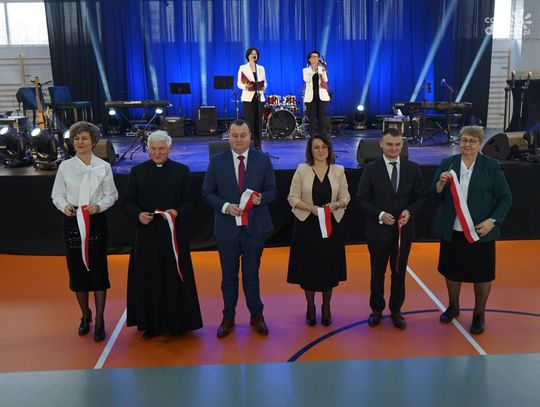Nowe Inwestycje w Sońsku -  gminny żłobek i hala sportowa oficjalnie otwarte