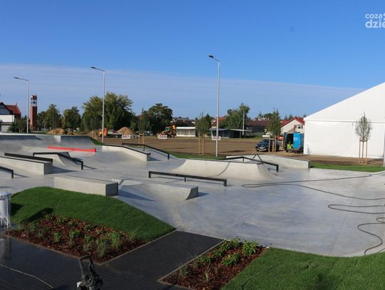 Nowo otwarty skatepark w Mławie!
