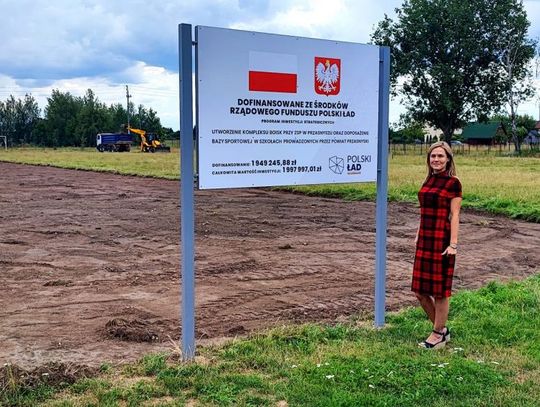 Nowoczesny kompleks sportowy powstaje przy ZSP w Przasnyszu!