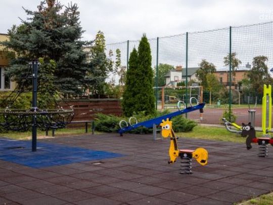 Nowy edukacyjny plac zabaw na Kargoszynie