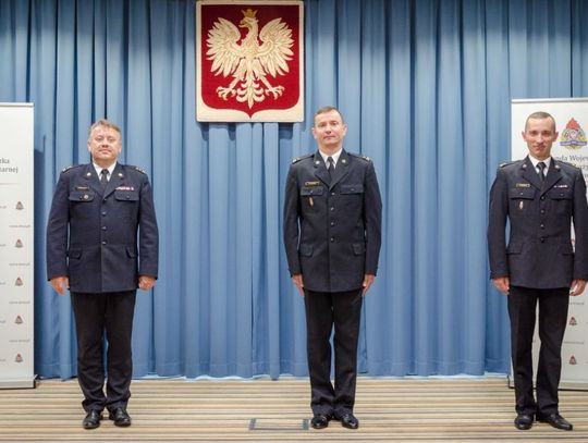 Nowy komendant ciechanowskich strażaków (zdjęcia)