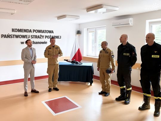 Nowy sprzęt dla strażaków z Ciechanowa Nowy sprzęt dla strażaków z Ciechanowa