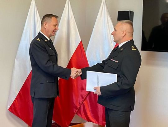 Nowy zastępca komendanta w KP PSP w Mławie