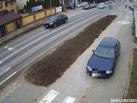 O krok od tragedii w Płońsku, policja publikuje nagranie