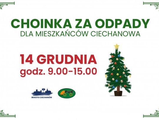 Oddaj elektrośmieci, zyskaj drzewko – ekologiczna akcja w Ciechanowie!