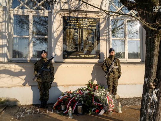 Oddali hołd pomordowanym w 1945 roku