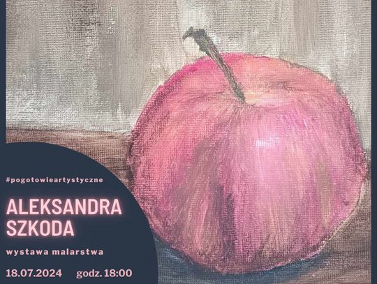 Odkryj talent: wernisaż 15-letniej Aleksandry Szkody w COEK Studio