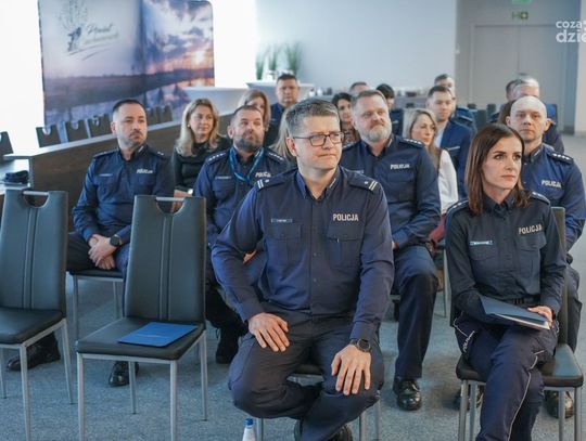 Odprawa roczna KPP w Ciechanowie