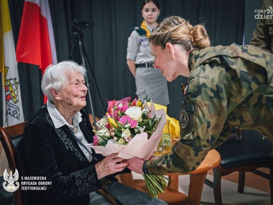 Odwaga i poświęcenie - porucznik Zofia Wangrat skończyła 100 lat