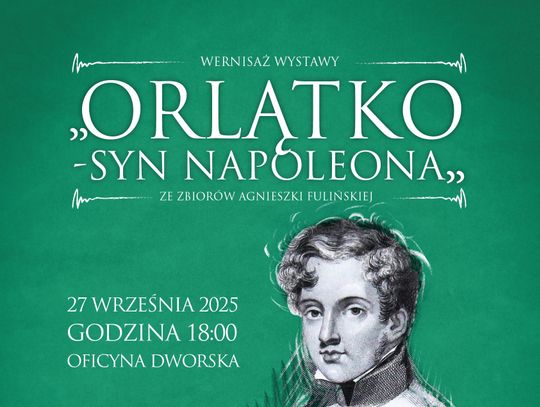 Plakat o wernisażu w Muzeum Romantyzmu