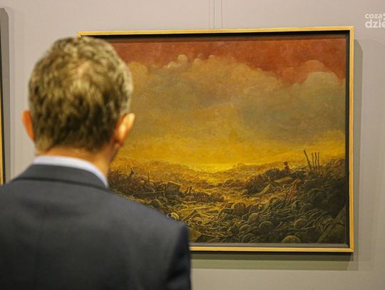 Ostatnie dni wystawy prac Zdzisława Beksińskiego "Romantyzm Nieoczywisty" w Opinogórze