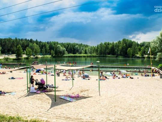 Oświetlenie terenu wokół miejskiego kąpieliska