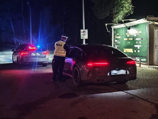 Zatrzymane BMW za przekroczenie prędkości