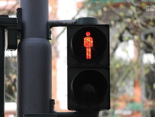 Pieszy na czerwonym świetle zagraża bezpieczeństwu na drodze - 1100 zł mandatu dla nieodpowiedzialnego uczestnika ruchu