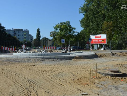 Płońsk: Budują ronda, są objazdy