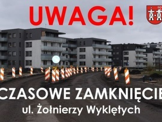 Płońsk. Czasowe zamknięcie ul. Żołnierzy Wyklętych