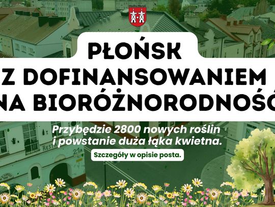 Płońsk. Powstanie ogród botaniczny, będą warsztaty, w mieście przybędzie 2800 roślin