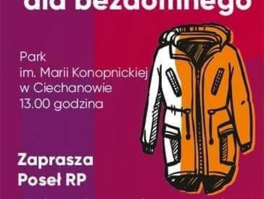 Podarujcie kurtkę dla bezdomnego!