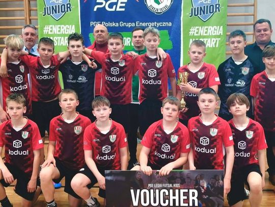 Podium w Warszawie. MKS Ciechanów z nagrodą w finale PGE Legia Futsal Kids