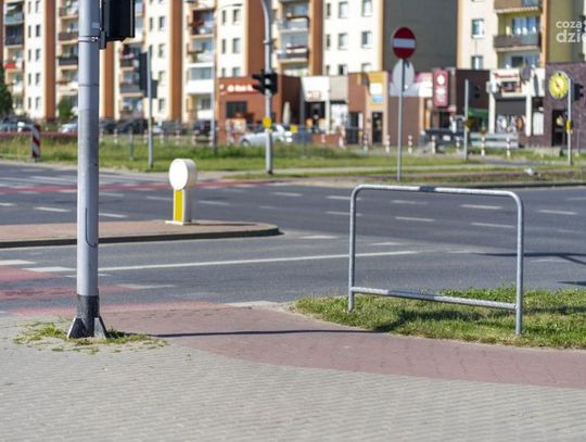 Podpórki poprawią komfort rowerzystów w Ciechanowie