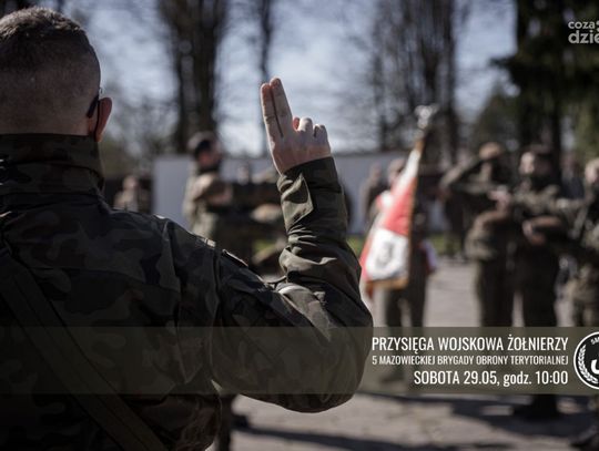 Podwójne ślubowanie w 5 Mazowieckiej Brygadzie Obrony Terytorialnej