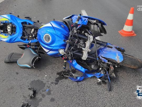 Policja apeluje o rozsądek, zwłaszcza do motocyklistów