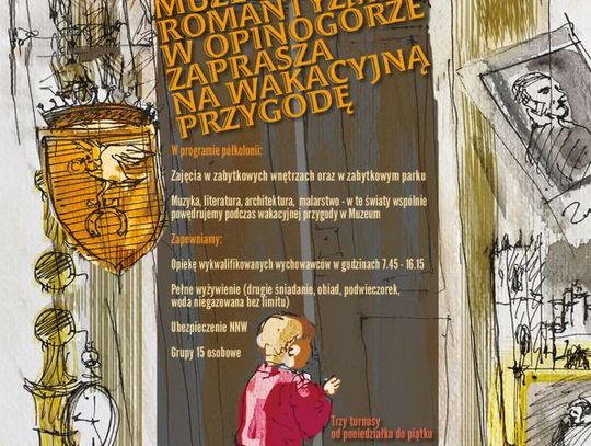 Półkolonie w Muzeum Romantyzmu w Opinogórze